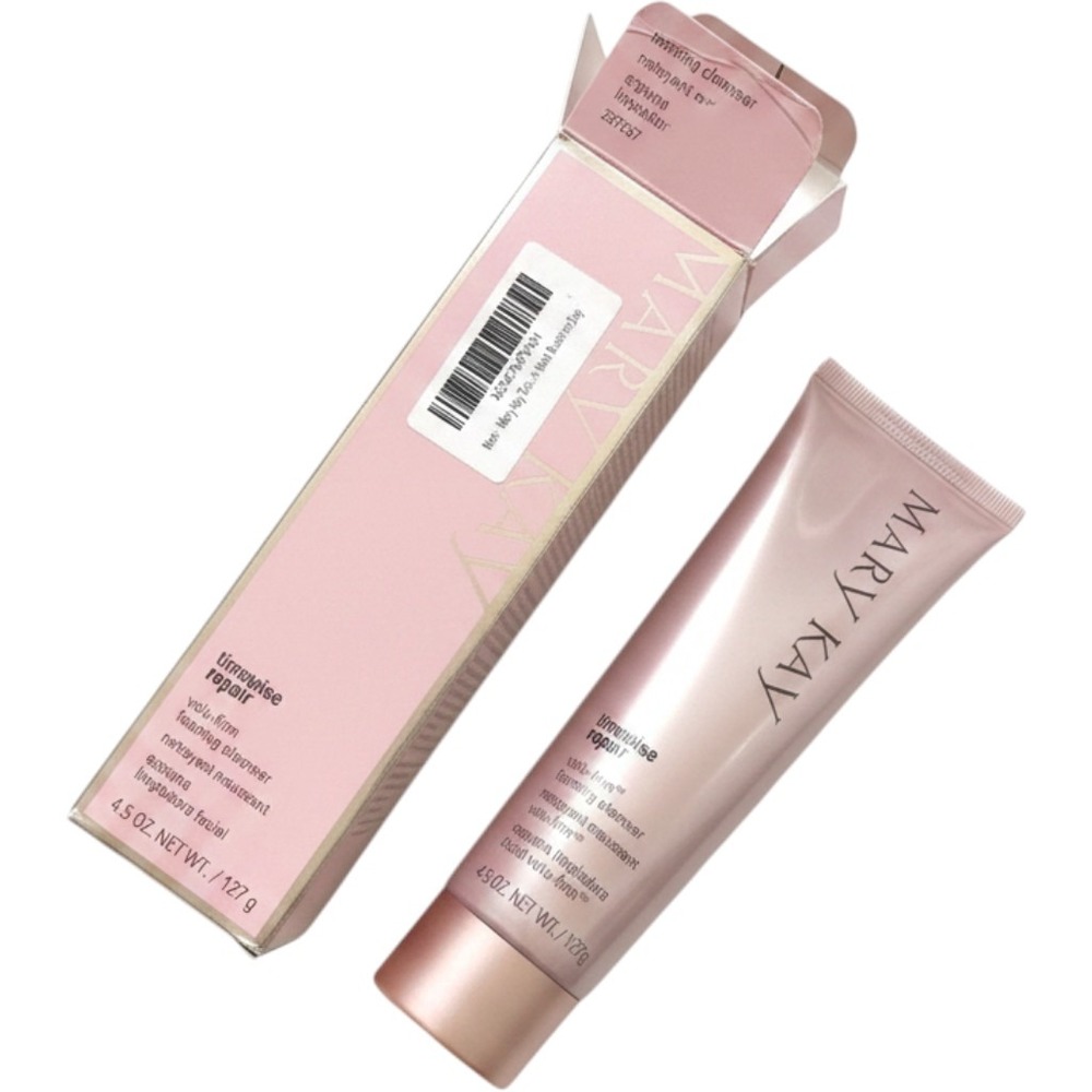 Mary Kay TimeWise Repair Volu-Firm Foaming Cleanser 4.5 oz New in Damaged Box